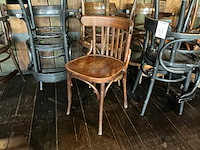 Houten restaurantstoel (17x) - afbeelding 1 van  4