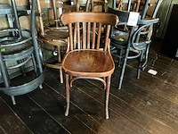 Houten restaurantstoel (17x) - afbeelding 2 van  4