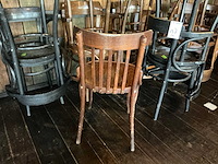 Houten restaurantstoel (17x) - afbeelding 3 van  4