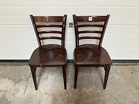 Houten restaurantstoel (40x) - afbeelding 1 van  6