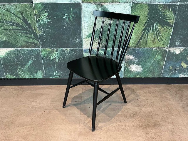 Houten restaurantstoel (4x) - afbeelding 1 van  4