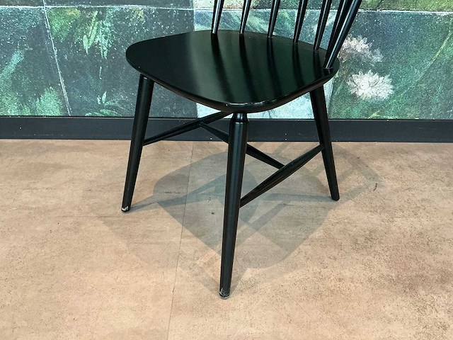 Houten restaurantstoel (4x) - afbeelding 3 van  4