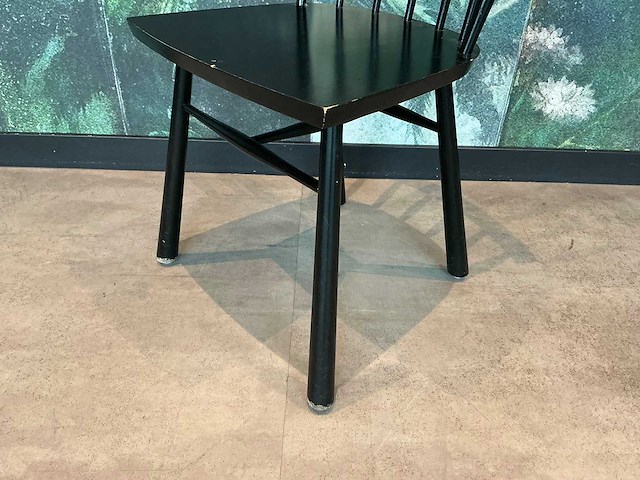 Houten restaurantstoel (7x) - afbeelding 4 van  5