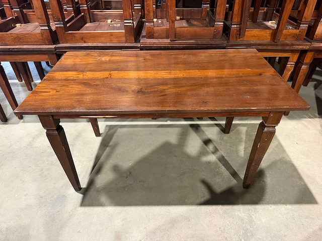 Houten restauranttafel (150x85x78 cm) - afbeelding 2 van  8