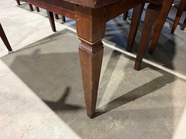Houten restauranttafel (150x85x78 cm) - afbeelding 5 van  8