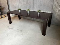 Houten restauranttafel (240 cm) - afbeelding 2 van  5