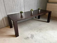 Houten restauranttafel (240 cm) - afbeelding 4 van  5