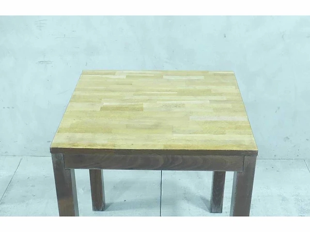 Houten restauranttafel (2x) - afbeelding 3 van  4