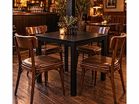 Houten restauranttafel (4x) - afbeelding 1 van  7
