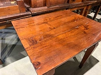 Houten restauranttafel (85x70x78 cm) (10x) - afbeelding 3 van  11