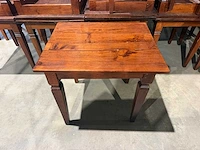 Houten restauranttafel (85x70x78 cm) (4x)