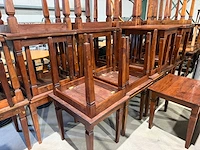 Houten restauranttafel (85x70x78 cm) (4x) - afbeelding 7 van  7