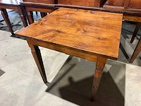 Houten restauranttafel (85x85x78 cm) (4x)