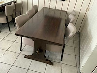Houten restauranttafel - afbeelding 2 van  5