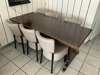 Houten restauranttafel - afbeelding 4 van  5