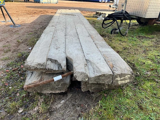 Houten rijplaat (2x) - afbeelding 3 van  3