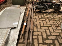 Houten roeispanen - afbeelding 1 van  3