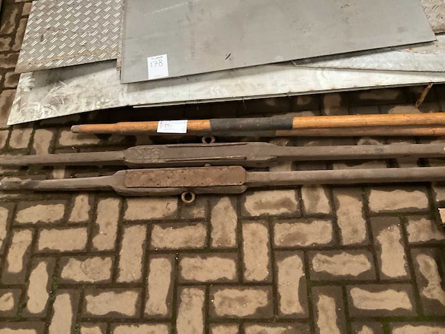 Houten roeispanen - afbeelding 3 van  3