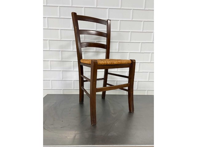 Houten rotan restaurantstoelen (68x) - afbeelding 2 van  5
