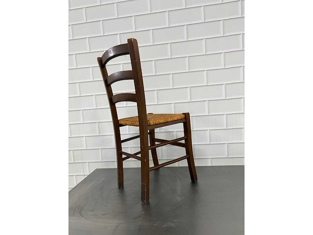 Houten rotan restaurantstoelen (68x) - afbeelding 3 van  5