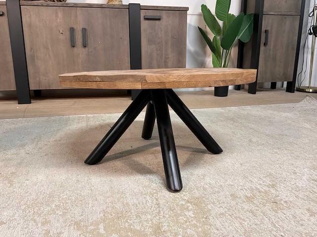 Houten salontafel - afbeelding 2 van  5