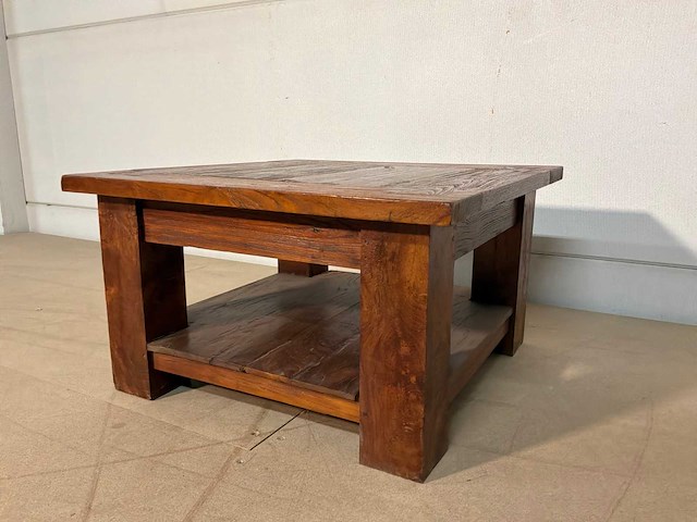Houten salontafel - afbeelding 2 van  7