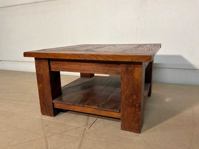 Houten salontafel - afbeelding 3 van  7