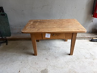 Houten salontafeltje 56 x 93 - afbeelding 1 van  1