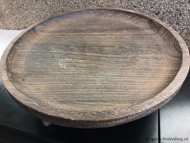 Houten schaal - afbeelding 2 van  4
