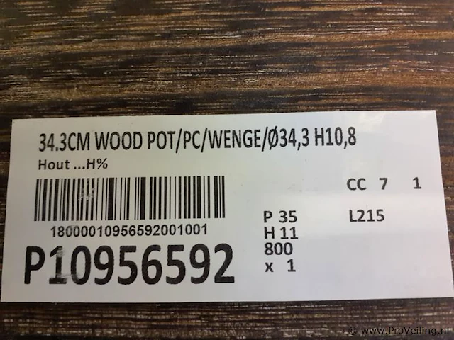 Houten schaal - afbeelding 4 van  4