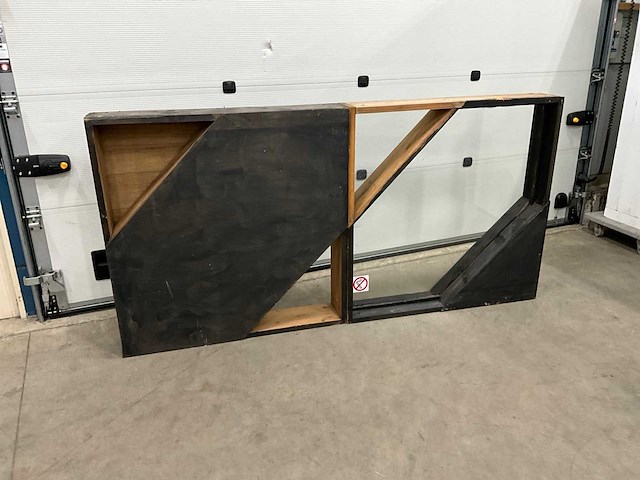 Houten scheidingswanden (22x) - afbeelding 1 van  10