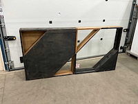 Houten scheidingswanden (22x) - afbeelding 3 van  10
