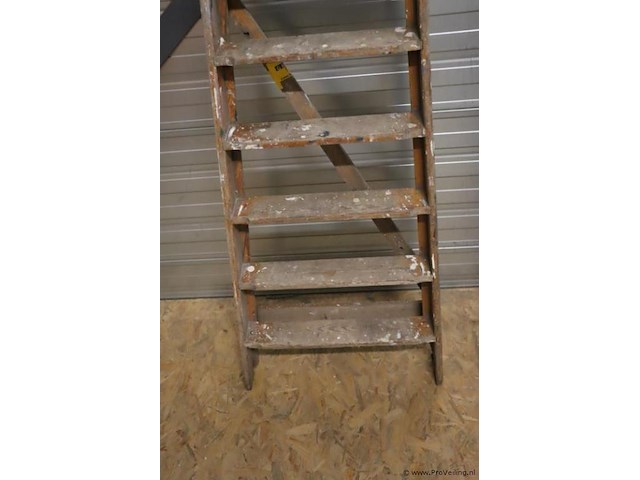 Houten schilderstrap - afbeelding 2 van  7