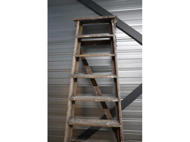 Houten schilderstrap - afbeelding 3 van  7
