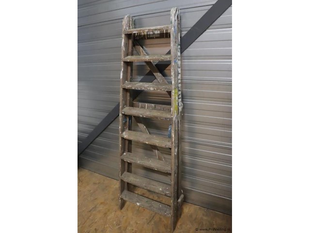 Houten schilderstrap - afbeelding 2 van  7
