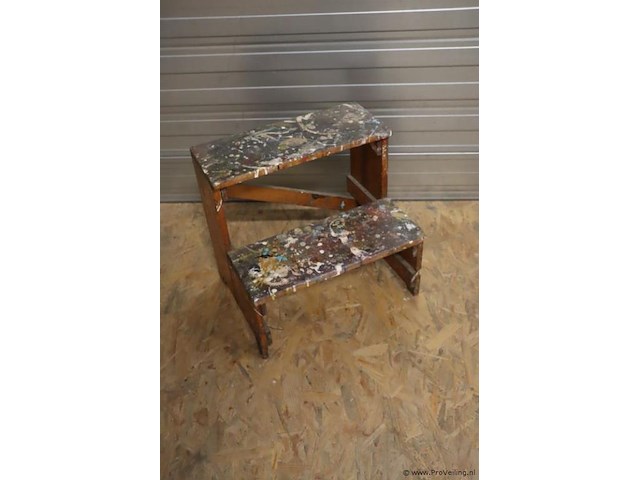 Houten schilderstrap - afbeelding 1 van  4