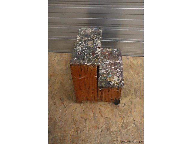 Houten schilderstrap - afbeelding 3 van  4