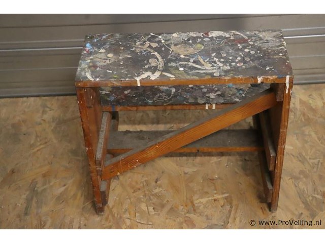Houten schilderstrap - afbeelding 4 van  4