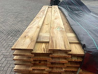 Houten schotten 1800x1800mm 25 stuks 81m2 - afbeelding 3 van  3