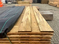 Houten schotten 1800x1800mm 25 stuks 81m2