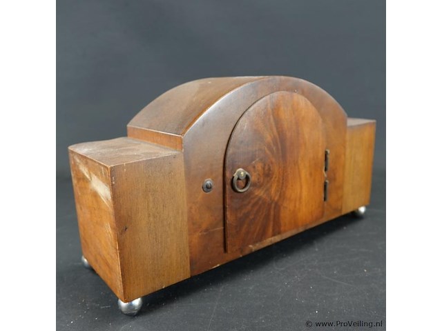 Houten schouwklok - afbeelding 4 van  5