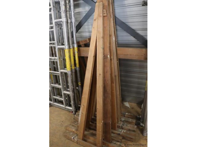 Houten schragen/bokken - afbeelding 2 van  4