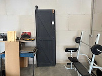 Houten schuifdeur (3x)