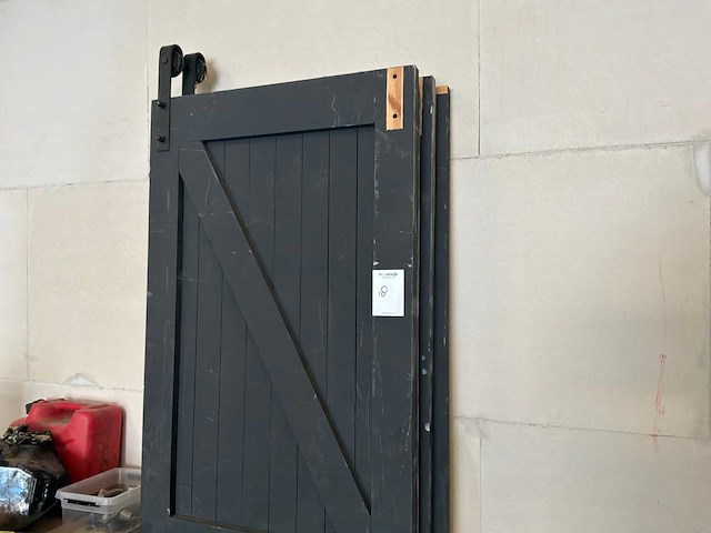Houten schuifdeur (3x) - afbeelding 4 van  4