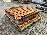 Houten schutting - afbeelding 1 van  3
