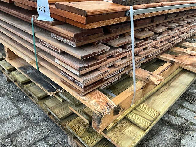 Houten schutting - afbeelding 3 van  3