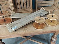 Houten serveer planken etagères, hout
