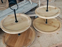 Houten serveer planken etagères, hout - afbeelding 3 van  4