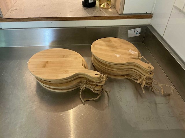 Houten serveerplank (16x) - afbeelding 1 van  2