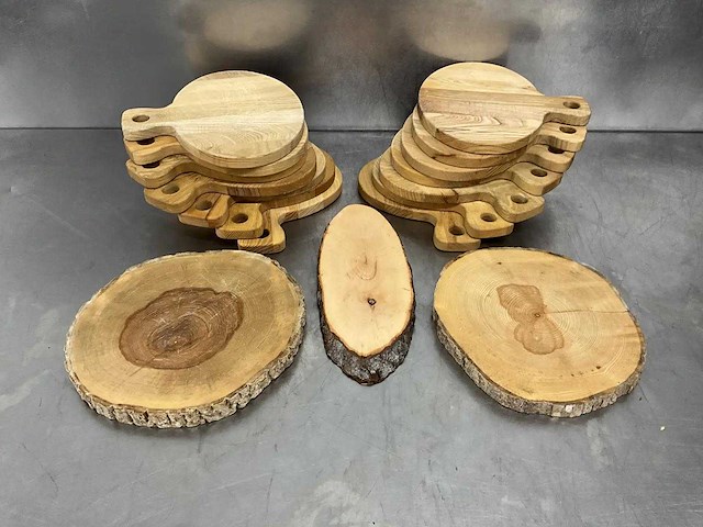 Houten serveerplank (17x) - afbeelding 2 van  4